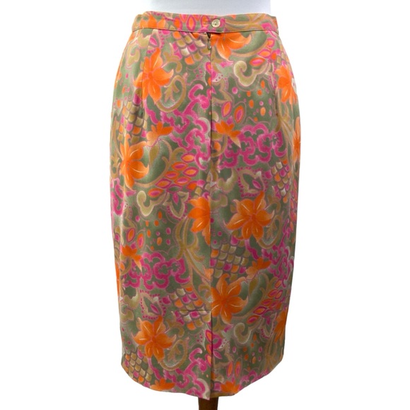 Vintage DOMINA 3 Piece Set Skirt Short Sleeve Top & Cardigan Small Medium Beige - Picture 8 of 15